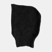 Handmade Angora Knitted Hood: Chunky Winter Neck Warmer