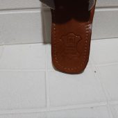 Handmade Moroccan White Leather Sandals For Women – Flat Slip-on Summer Shoes With Interlocking Strap – Artisan Minimalist Brown Sole Slides