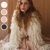 Handmade Alpaca Merino Cardigan: Cropped Open Front Knit Sweater