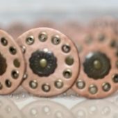 Leather Concho Belt 107 Cm (42.1 In) – Vintage Medieval Waist Belt Gift For Women